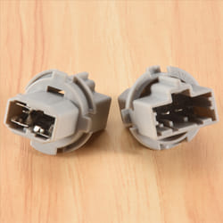 6Pcs Car T20 Socket Brake Tail Lamp Rear Light Socket Holder