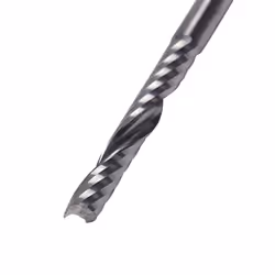 10Pcs Cnc Router Bits 3.175 X 22Mm Single Flute Spiral Carbide