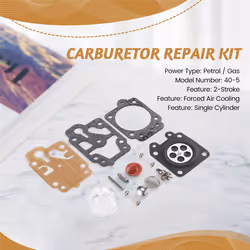 10 SETS Carburetor Repair Kit for 40-5 44-5 32 34 26 Trimmer Parts
