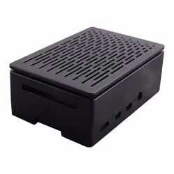 for Raspberry Pi 4 Case Shell Box Enclosure Installable Cool Fan