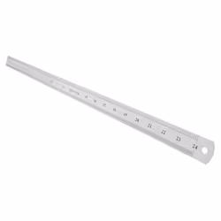 Stainless Steel 60cm 23.6 Inch Measuring Long Straight Ruler