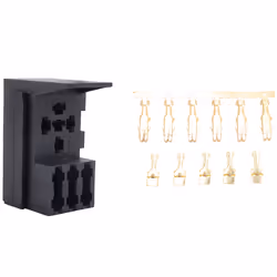 For Car Rv Yacht Relay & 3 Fuse Base Kit - 4, 5 Pin & Flasher Relays