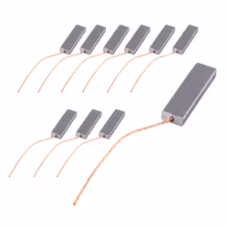 10Pcs Carbon Brushes Motor Carbon Brushes for Siemens 5X13.5X40mm