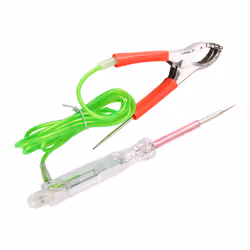 Automotive LED Circuit Tester 6-24V Test Light with Dual Probes
