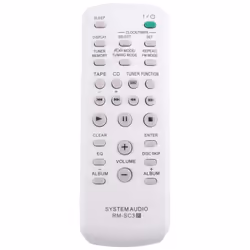 For Sony CD HIFI System Audio Remote Control RM-SC3 RM-SC30 RM-SC50