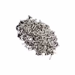 100pcs Guitar Pickguard Screws For Fender Strat/Tele Guitar silver