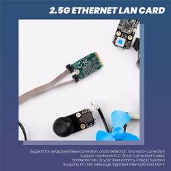 KEY 2.5G Ethernet LAN Card RTL8125B Industrial Control Network Card