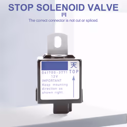 Excavator Relay Stop Solenoid Relay for Kubota 061700-3770