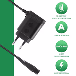 for Philips OneBlade QP6520 QP6510 Shaver Razor Charger EU Plug