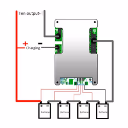 4S 12V 100A LiFePO4 Lithium Battery Protection Board