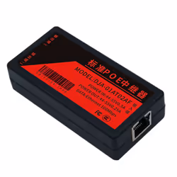 2 Port POE Extender 100Mbps with IEEE 802.3Af Standard