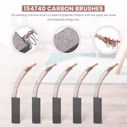 Washing Machine Carbon Brushes 154740 Carbon Brushes Motor Carbon