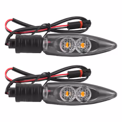 For -BMW R1200GS Adv F650GS R1200R Turn Signals LED Indicators Front