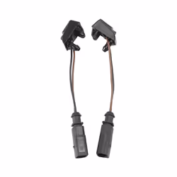2PCS Windshield Windscreen Washer Nozzle Spray Jet 1Z0955986 Heated