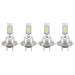 4PCS Mini H7 + H7 Combo LED Headlight Kit Bulbs High Low Beam