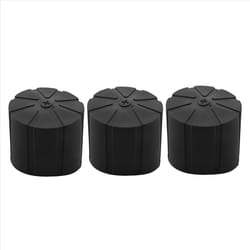 3Pcs Silicone Lens Cap Cover for 65-90mm DSLR Camera Lenses