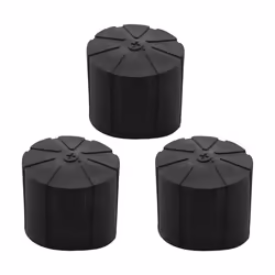 3Pcs Silicone Lens Cap Cover for 65-90mm DSLR Camera Lenses