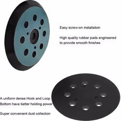5 Inch 8 Hole Sander Hook and Loop Pad for Makita BO5010,BO5030/K