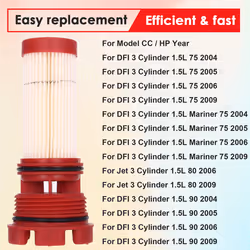 New Red Fuel Filter Fit for FORD Mercury Optimax/Verado Engines
