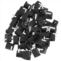 45 Pcs DC Power Jack Socket 2.1mm x 5.5mm Barrel-Type PCB DC-005
