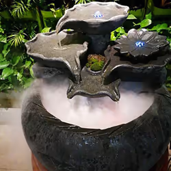 Ultrasonic Mist Maker Water Fountain Pond Atomizer Air Humidifier
