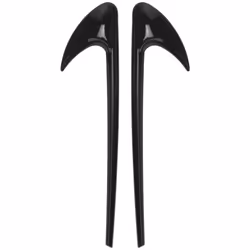 2Pcs Car Side Fender Trim for Mercedes Benz E Class W213 Black