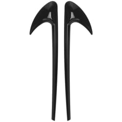 2Pcs Car Side Fender Trim for Mercedes Benz E Class W213 Black