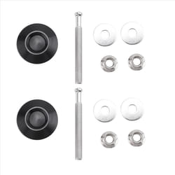2 PCS Push Button Quick Release Hood Lock Clip Car Bumper Latch Kit