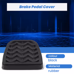 2PCS Clutch Brake Pedal Pad Rubber for Toyota Camry Hilux Vigo KUN