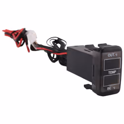 Dual Temperature Display Inside and Outside the Car for Toyota Reiz