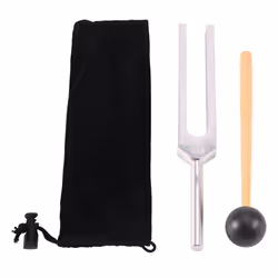 Tuning Fork 528C 528HZ Tuner with Mallet Set Tuning Fork Health Care