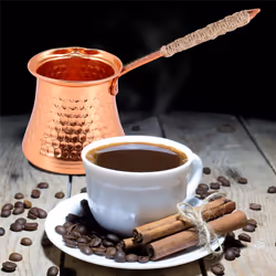Turkish Coffee Pot 320Ml Maker for Turk Cezve Cafeteria