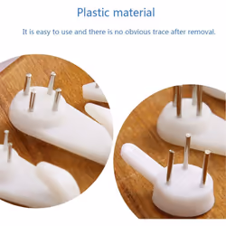 40Pcs Invisible Nail Screws Wall Hooks Picture Hangers