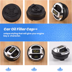 Car Oil Filler Cap Cover for Audi-R8 A3 A4 A6 A8 Golf Passat