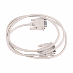 1.4M RS232 DB9 9 Pin Male to VGA Video 15 Pin Male Adapter Light Gray