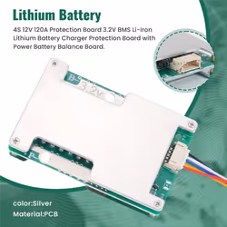 4S 12V 120A Protection Board 3.2V BMS Li-Iron Lithium Battery Charger