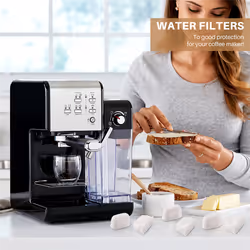 6 Pack for Breville BWF100 Compatible Water Filters for Espresso