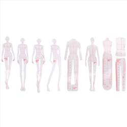 Fashion Illustration Rulers Sketching Templates Ruler,Combination