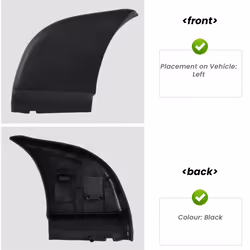 Rear Bumper Corner Cap for Toyota Hilux Vigo 2004-2015 LEFT