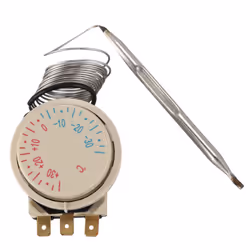 Freezer -30~+30? AC 250V 16A AC380V Temperature Capillary Thermostat