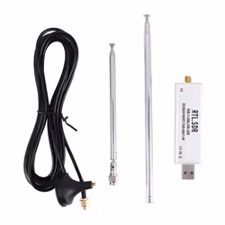0.1MHz-1.7GHz TCXO SMA Software Defined Radio Receiver with Antenna