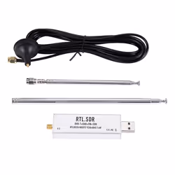 0.1MHz-1.7GHz TCXO SMA Software Defined Radio Receiver with Antenna