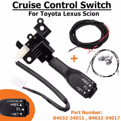 Car Cruise Control Switch with Harness for Toyota Corolla Camry Prius