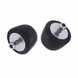 2Pcs Black Rubber Bumper Cushion Hood Bump Stop Replacement for Jeep