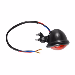 Red 12V Led Black Cafe Racer Tail Light for Chopper Bobber