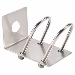 Stainless Steel Antenna Mount Bracket with U Style Bolts