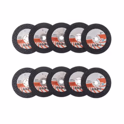 10PCS 75Mm Mini Cutting Disc Circular Resin Grinding Wheel