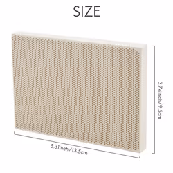 Ceramic Honeycomb Soldering Board Heating For Gas Stove Head