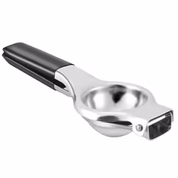 Lemon Squeezer - Stainless Steel Manual Juicer, with Silicone Handle