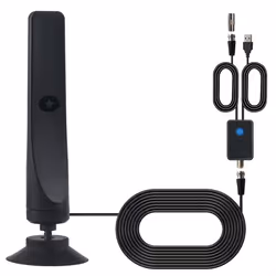 TV Antenna High Gain Indoor Digital Antenna Amplified Signal Booster